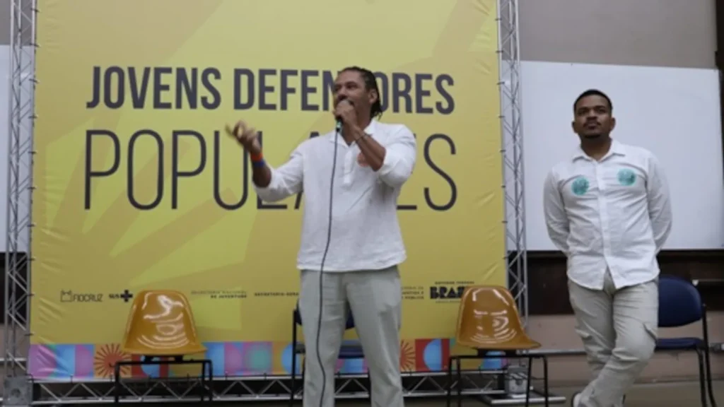 "Vemos que a juventude guarda historicamente sua capacidade transformadora de mudança", destacou o coordenador da Agenda Jovem Fiocruz, André Sobrinho (foto: Cooperação Social da Fiocruz)
