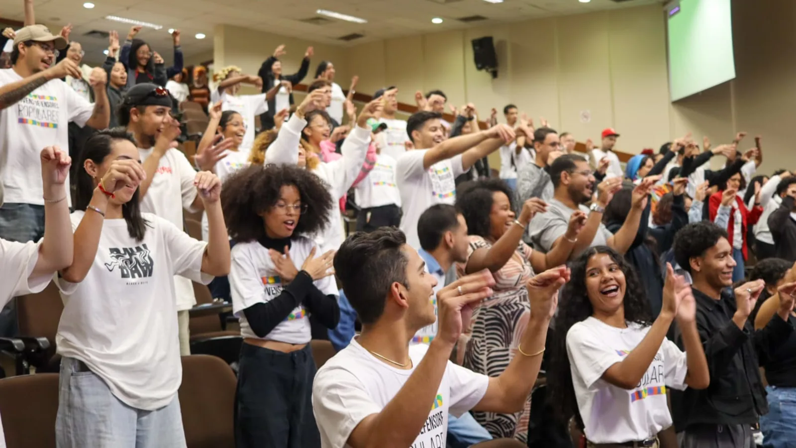 Lançamento do Projeto Jovens Defensores Populares em Brasília no dia 13/06/2025. Foto por Ana Flávia Barbosa